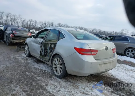 2013 Buick Verano Leather Group from USA, damaged, VIN 1G4PS5SK1D4184556